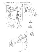 Carburetor and Recoil Assembly