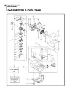 Carburetor and Fuel Tank