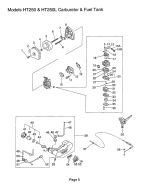 Carburetor and Fuel Tank