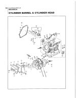 Cylinder Barrel, Cylinder Head