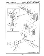 Engine (Carburetor, Air Cleaner)