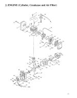 Engine (Cylnder, Crankcase, and Air Filter)