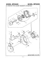 Engine (Fan Cover, Magneto, Starter)