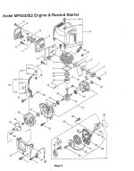 Engine and Rewind Starter