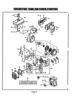 Engine (Fuel Tank, Fan Cover, And Starter)