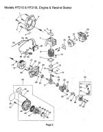 Engine and Rewind Starter