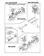 Pump, Frame, and Accessories