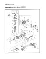 Carburetor and Recoil Starter