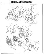 Throttle and Fan Assembly