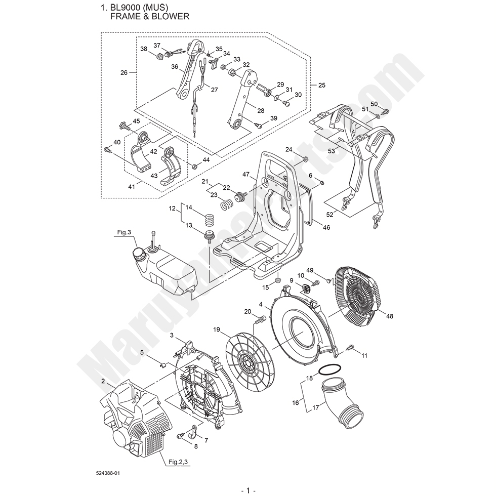 276045 NEW Genuine Maruyama Carburetor Carb Assembly BL9000 BL9000HA O - Foto 5